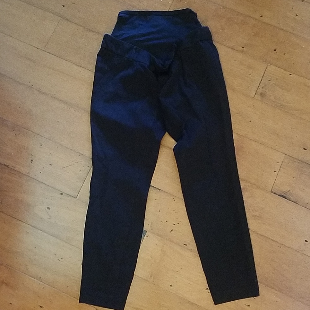 "Pixie" cut maternity dress pants